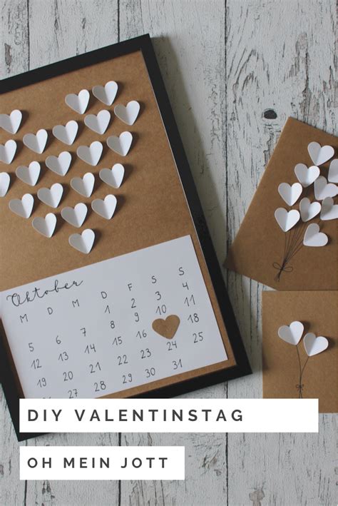 DIY Valentinstag Oder Jahrestag Ideias Para Presentear O Namorado