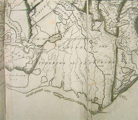 Maps Of Terrebonne Parish 1718