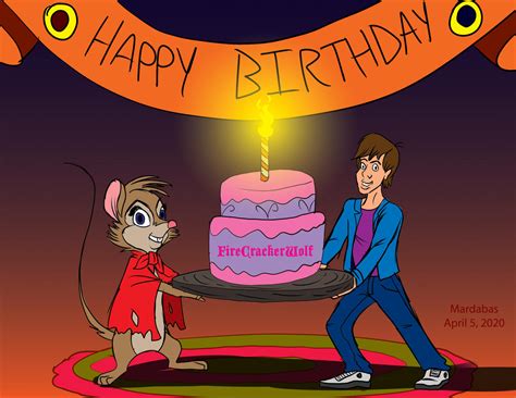 Happy Birthday Firecrackerwolf By Mardabas On Deviantart