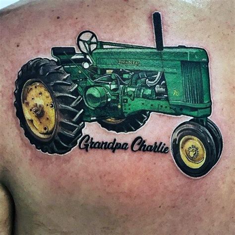 60 Farming Tattoos For Men Agriculture Design Ideas Farm Tattoo