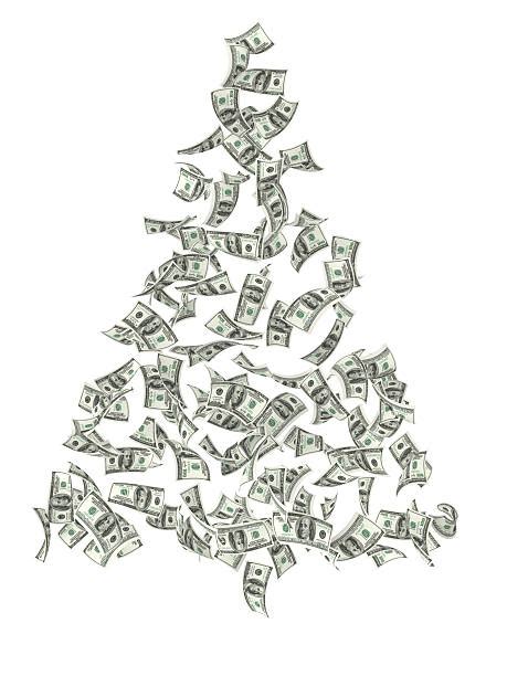 Money Stacks Clipart Black And White Christmas