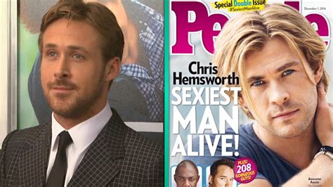 Why Ryan Gosling Has Never Been Named Sexiest Man Alive