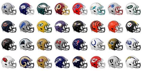 Nfls Best Looking Helmets All 32 Teams