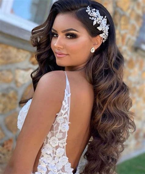 50 Ideas Gorgeous Bridal Headpiece For Your Big Day Long Hair