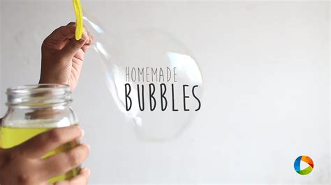 Homemade Bubbles Youtube