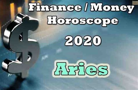 Aries Financemoney Horoscope 2020 Predictions Astrokapoor