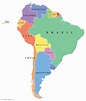 Ten Largest Countries In South America By Area | Bruin Blog