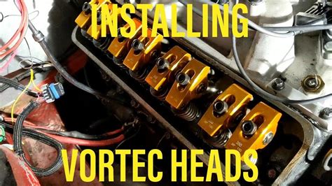 Installing Vortec Heads On A Small Block Chevy Youtube