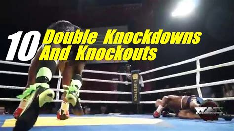 Top 10 Most Craziest Double Knockdowns And Knockouts Boxing Joanne