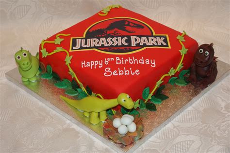 Jurassic Park Cake Dinosaur Birthday Cakes Dinosaur Cake Birthday Fun