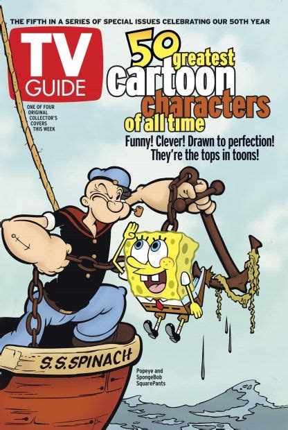 50 Greatest Cartoon Characters Of All Time Cover 4 Of 4 Tv Guide