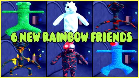 Find The Rainbow Friends Morphs All 6 New Rainbow Friends Update