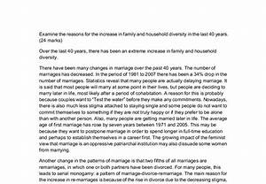 family issues essay
