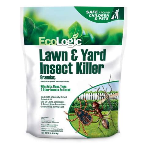 Bird droppings can be corrosive and erode building material and deface the property. EcoLogic Granular 10-lb Lawn Insect Control in the ...