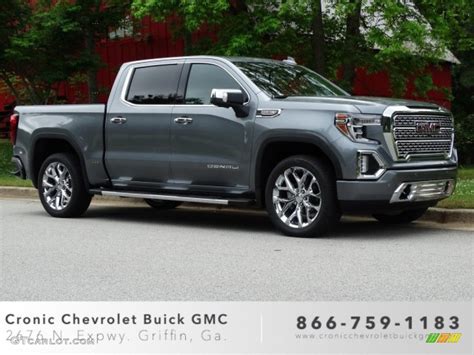 2019 Satin Steel Metallic Gmc Sierra 1500 Denali Crew Cab 4wd