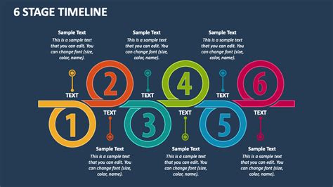 Free 6 Stage Timeline Powerpoint Presentation Slides Ppt Template