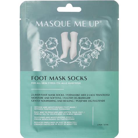 Masque Me Up Foot Mask Socks Køb På Apoteket Online