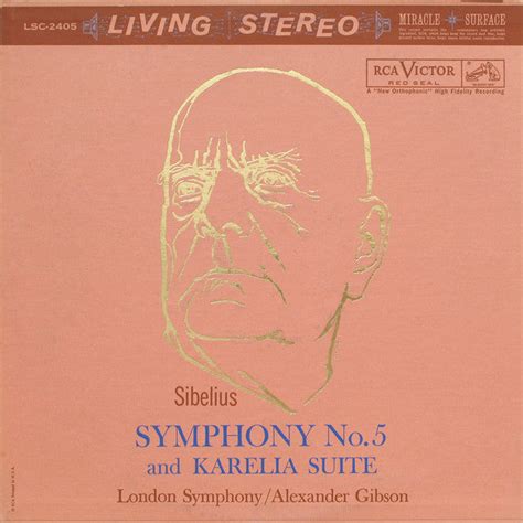 Sibelius Symphony No 5 And Karelia Suite Alexander Gibson 200g Audiosoundmusic