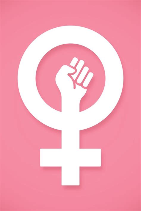 Feminist Female Empowerment Symbol Girl Power Mural Inch Poster 36x54