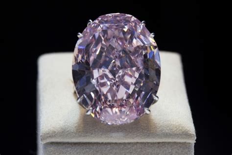 The Real Pink Panther Pink Star Diamond Sells For 712m Setting New