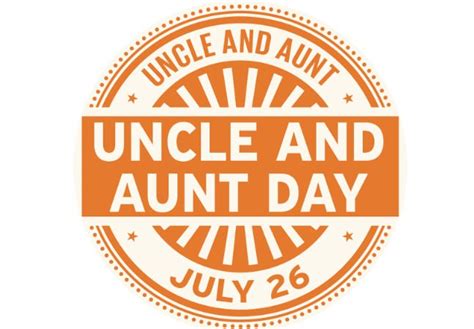 National Aunt And Uncle Day Dates Elsi Nonnah