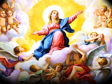 Feast August 15 Assumption Of Mary Into Heaven Solemnity Assumption