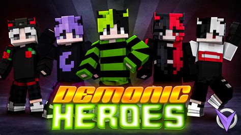 Demonic Heroes By Team Visionary Minecraft Skin Pack Minecraft