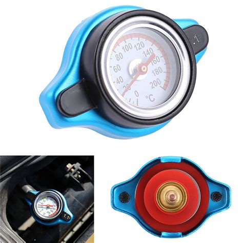 Car Motorcycle Radiator Cap Water Temperature Meter Thermostatic Gauge