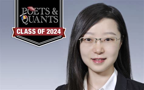 Poetsandquants Meet The Mba Class Of 2024 Joanna Chen Ceibs