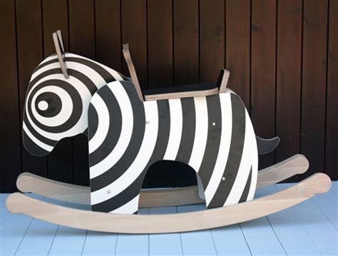 Cool And Mesmeraising Rocking Zebra By New Makers Kidsomania