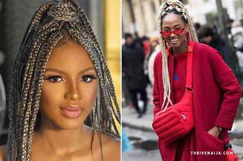 30 Box Braid Hairstyles Worth Trying In 2020 Thrivenaija