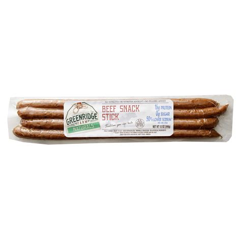 All Natural Beef Snack Sticks Greenridge Farm