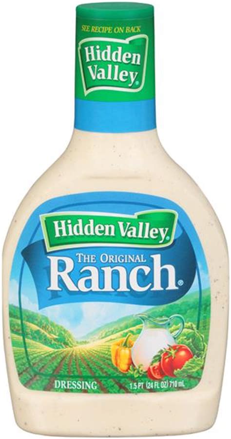 For delicious side dishes, mix the dressing with potatoes or pasta, or toss with chopped tomatoes or mixed greens for a delicious meal. Hidden Valley The Original Ranch Dressing | Hy-Vee Aisles ...