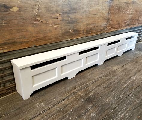 Only the original front plate and end caps are removed/recycled. Classic Style Baseboard Heater Cover - The Dozer Company
