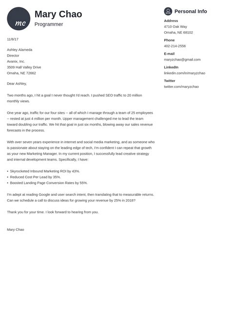 How To Format A Cover Letter Layout Examples For 2024