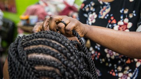 Black Women Learn To Braid While Social Distancing The New York Times
