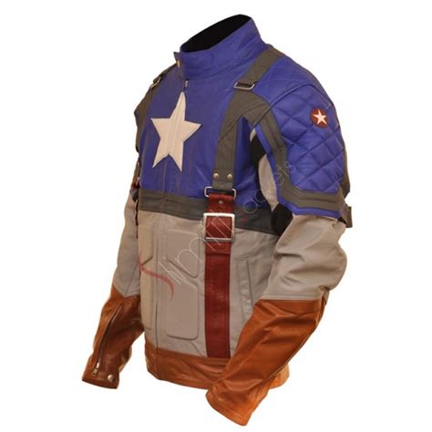 Captain America First Avenger Chris Evans Jacket Costume
