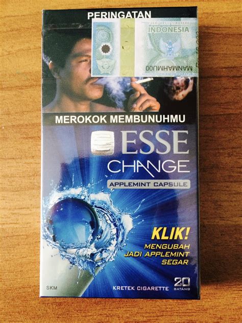 Esse Change Edisi 2016 Rokok Kretek Superslims Dengan Capsule Pertama