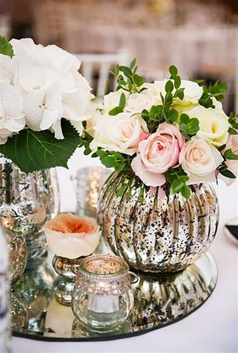 Mirror Wedding Ideas Table Centerpiece With Roses Especially Amy Mirror