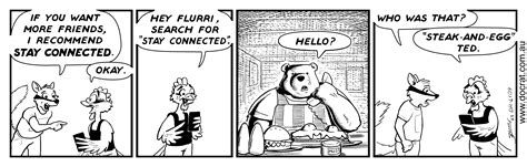 Stay connected – Doc Rat – A daily comic strip by Jenner