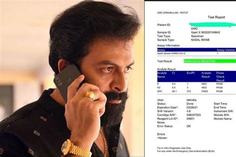 This discovery could lead to the development of a test that would help medical professionals. Malayalam Actor Prithviraj Sukumaran Tests Negative for ...