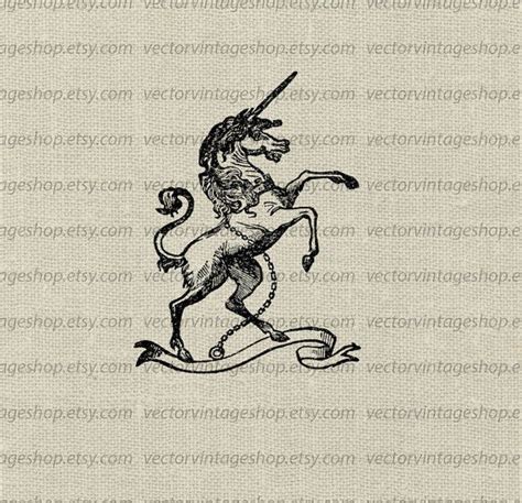 Resultado De Imagen Para Victorian Unicorn Digital Stamps Digital Clip