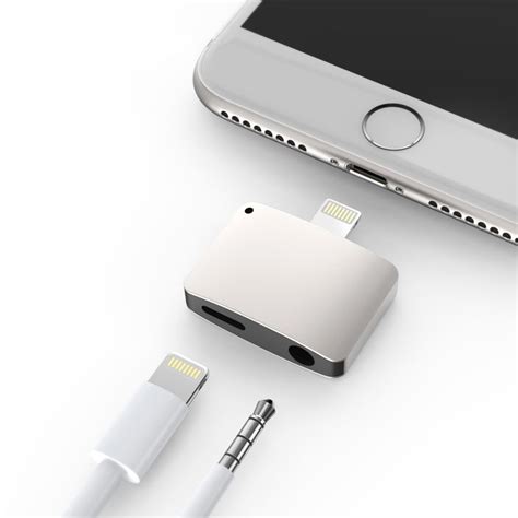 Check your headphone cable, connector, remote, and earbuds for damage, like wear or breakage. Adapter Iphone 7 Kopfhörer Und Laden Apple - ADAPTOR KITA