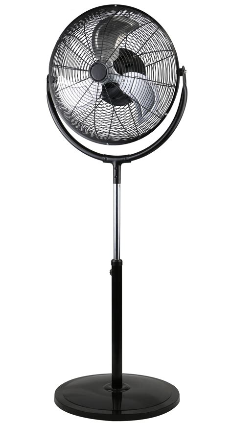 Industrial Metal Stand Fan With Oscillation Function