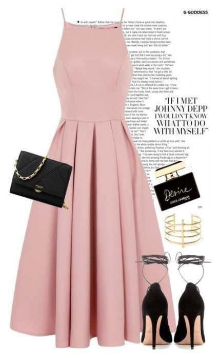 Best Dress Pink And Black Heels Ideas Trendy Dresses Fashion Dress