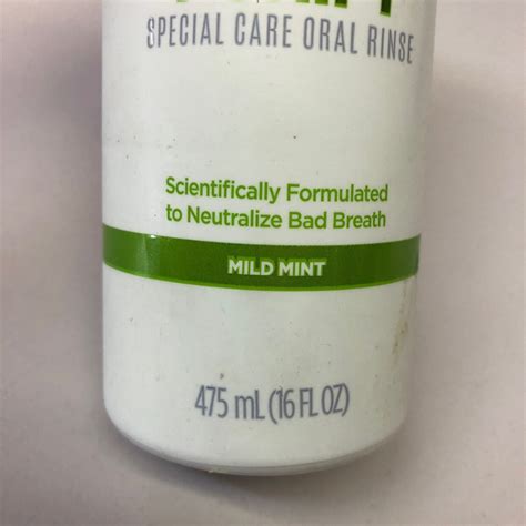 Oral B Breath Therapy Special Care Oral Rinse Mild Mint 475 Ml 16 Fl