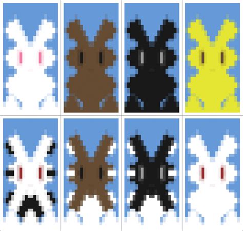How to make a bunny banner in minecraft! Share Your Cool Banner Designs! - Discussion - Minecraft ...