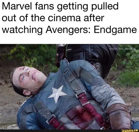 marvel fans getting pulled out of the cinema after watching avengers endgame popular memes on