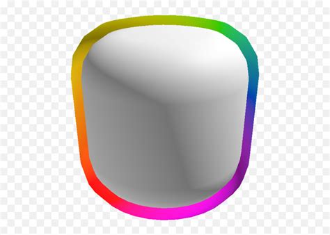 Rainbow Head Outline Cartoony Head Outline Roblox Pngface Outline