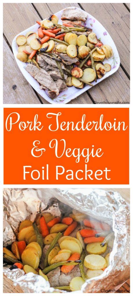 When the pork hits 150°f*, take it off the grill. Pork Tenderloin Foil Packet (With images) | Pork tenderloin recipes, Foil packets, Foil dinners